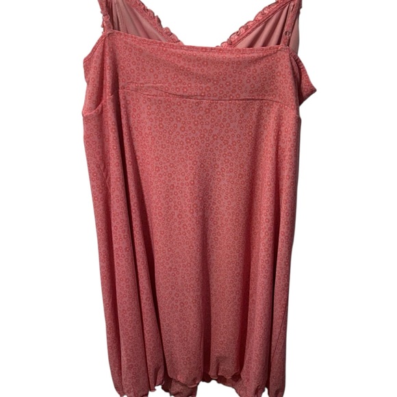 American Eagle Outfitters Coral/Pink Floral Cami Dress Size XL NWT - Picture 2 of 3